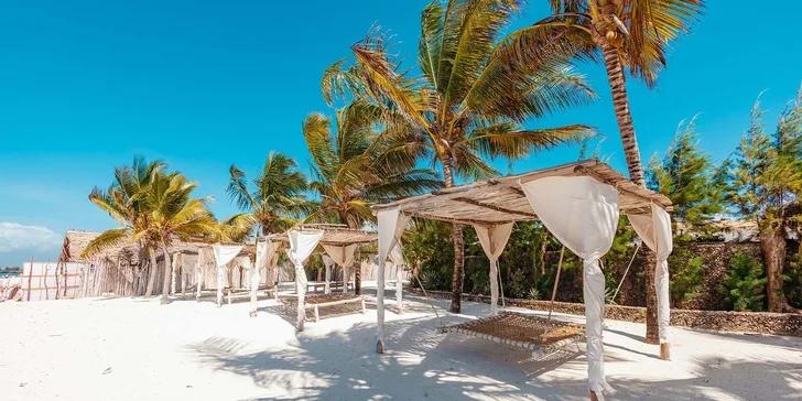 Exotická dovolená v Keni, letovisko Watamu: Hotel Twiga Beach Resort and SPA 4* s all inclusive vč. letenky