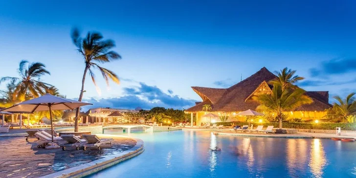Exotická dovolená v Keni, letovisko Watamu: Hotel Twiga Beach Resort and SPA 4* s all inclusive vč. letenky