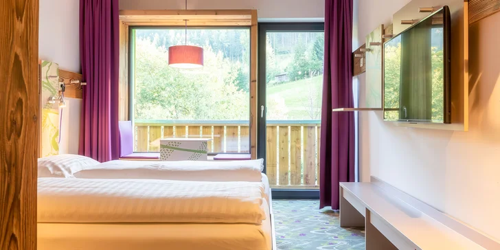 Aktivní dovolená v Alpách: moderní hotel ve městě Gaschurn, vč. snídaně a wellness, dítě zdarma