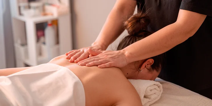 Klid, odpočinek a harmonie: antistresová masáž hlavy, švédská masáž zad i Bali aroma masáž