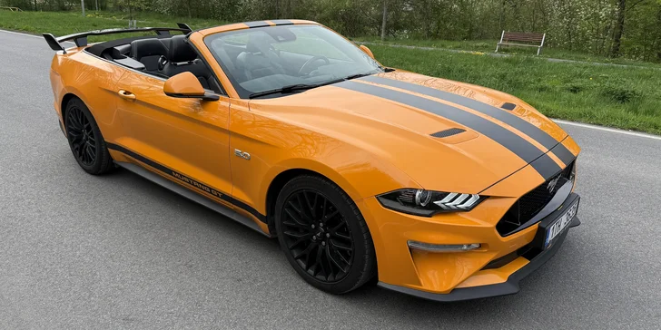 Jízda, na kterou nezapomenete: Ford Mustang GT 5.0 V8 Cabrio 450 koní na 12 i 24 hodin