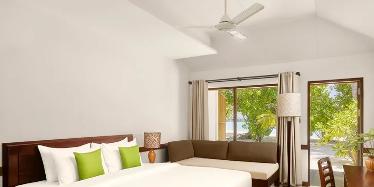 Letecky na Maledivy: Villa Park Sun Island***** s all inclusive, vily u pláže nebo i s bazénem