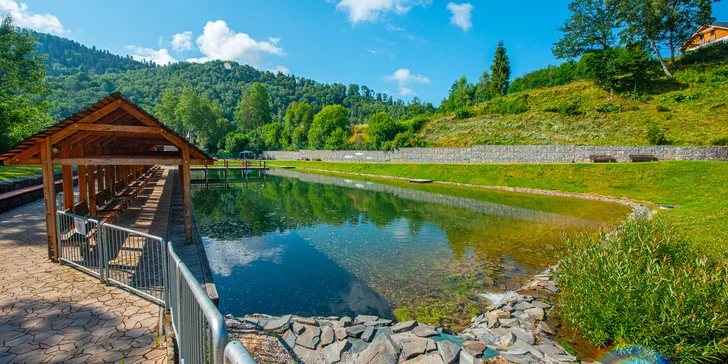 Rodinná dovolená v Levočské dolině: polopenze, wellness a v létě biokoupaliště