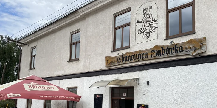 Svíčková, holanďák, vrabec nebo smažák a nápoj pro 1 nebo 2 osoby