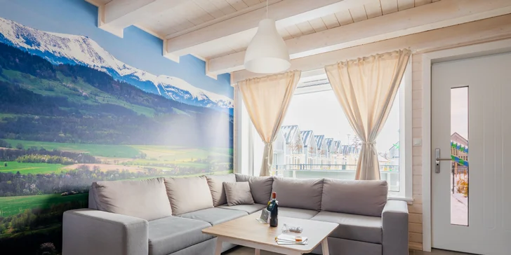Jelenia Góra: zážitkový resort s aquaparkem i animačním programem, bydlení v moderních domcích