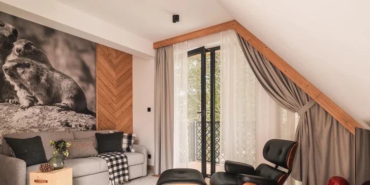 Relax v srdci Zakopaného: aparthotel se snídaní a wellness, v okolí aquapark i muzeum sýrů