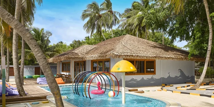 Letecky na Maledivy: Villa Nautica Paradise Island***** s all inclusive, wellness, možnost vilky s bazénem
