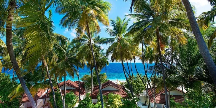 Dovolená na Maledivách: luxusní 5* resort přímo u pláže, vč. all inclusive