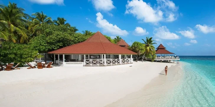 Dovolená na Maledivách: luxusní 5* resort přímo u pláže, vč. all inclusive
