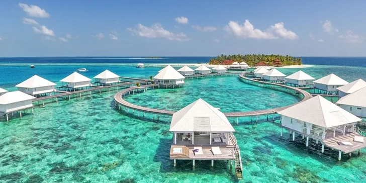 Dovolená na Maledivách: luxusní 5* resort přímo u pláže, vč. all inclusive
