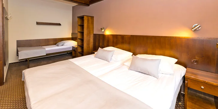 Horský hotel u Pece pod Sněžkou: snídaně či polopenze a 90 min. wellness