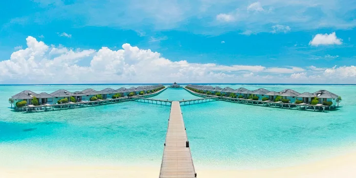 Letecky na Maledivy: Villa Park Sun Island***** s all inclusive, vily u pláže nebo i s bazénem