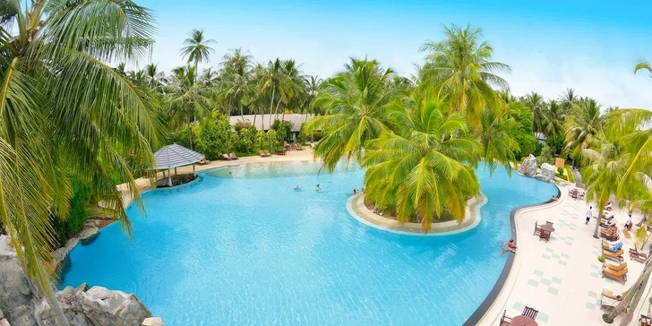 Letecky na Maledivy: Villa Park Sun Island***** s all inclusive, vily u pláže nebo i s bazénem