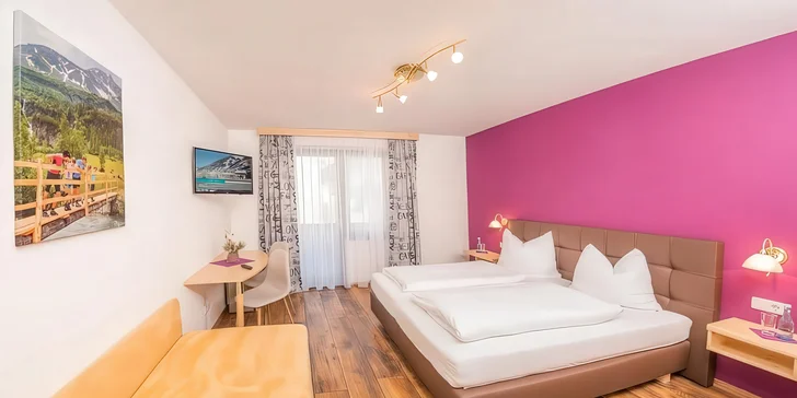 Zimní dovolená v rakouském Raurisu: horský hotel 500 metrů od skiareálu, polopenze plus a wellness