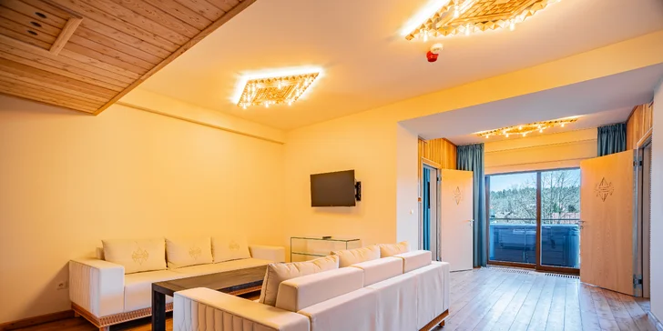 Moderní apartmány v Zakopaném: snídaně i neomezený vstup do bazénu a vířivky