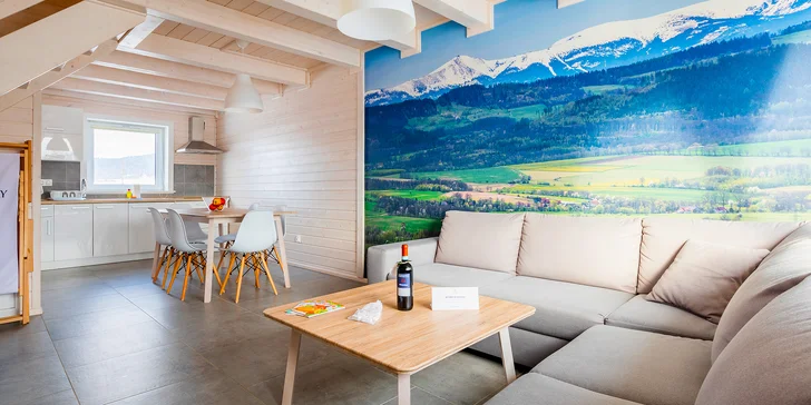Jelenia Góra: zážitkový resort s aquaparkem i animačním programem, bydlení v moderních domcích