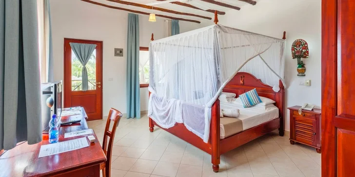 Exotická dovolená v Keni, letovisko Watamu: Hotel Twiga Beach Resort and SPA 4* s all inclusive vč. letenky