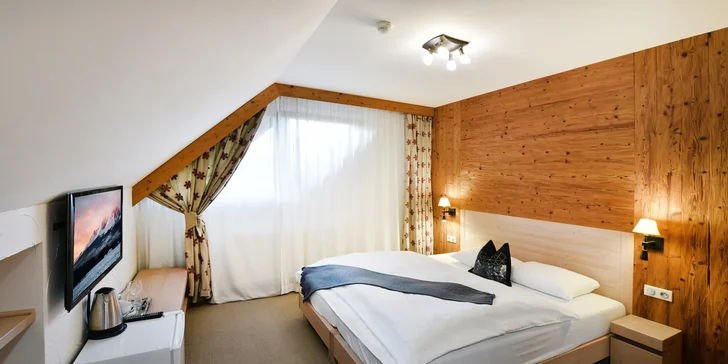 Dovolená v Tatranské Lomnici: 4* apartmány se snídaní a vstupem do wellness