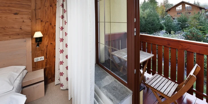 Dovolená v Tatranské Lomnici: 4* apartmány se snídaní a vstupem do wellness