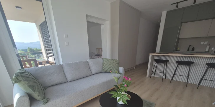 Dovolená pod Bojnickým zámkem: zbrusu nové apartmány s kompletní výbavou až pro 5 osob