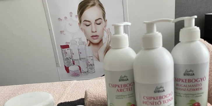 Antioxidační kosmetické ošetření Rose Hip Queen i úprava obočí a barvení řas
