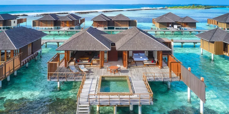 Letecky na Maledivy: Villa Nautica Paradise Island***** s all inclusive, wellness, možnost vilky s bazénem