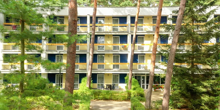 Perfektně vybavený resort přímo u Baltu: jídlo a zábava pro malé i velké