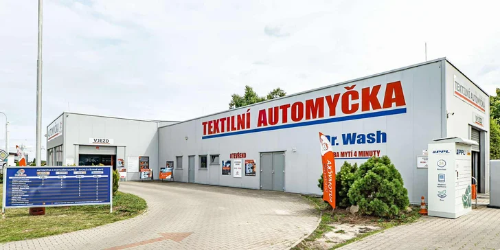 Automyčka Dr. Wash v Mladé Boleslavi: na výběr 4 programy