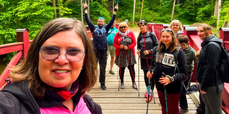 Nordic walking: lekce i základní či víkendový kurz pro začátečníky a mírně pokročilé