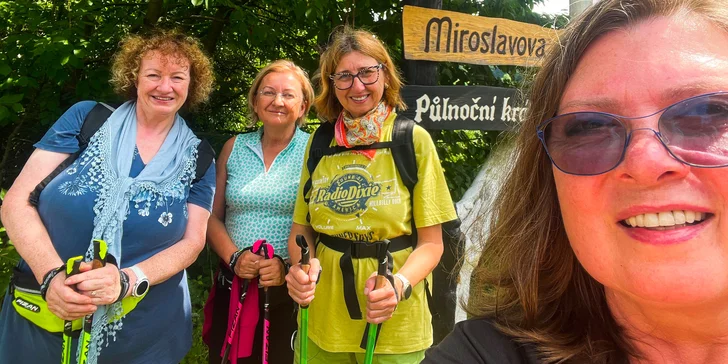Nordic walking: lekce i základní či víkendový kurz pro začátečníky a mírně pokročilé