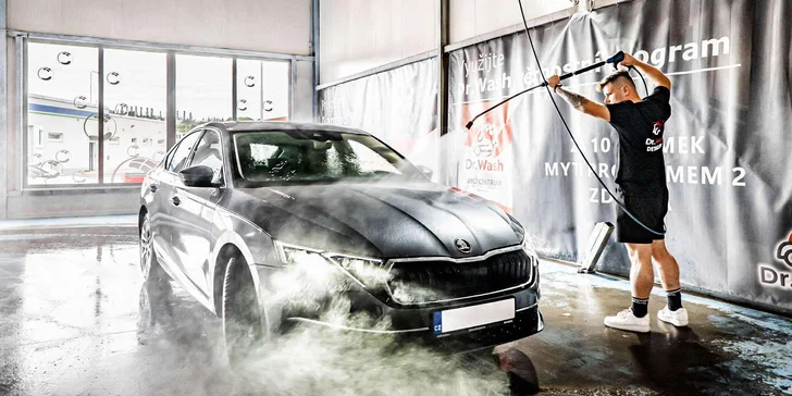 Automyčka Dr. Wash v Mladé Boleslavi: na výběr 4 programy