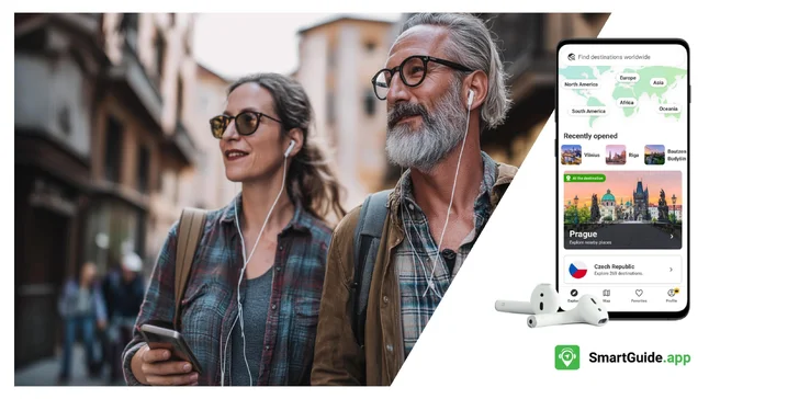 Premium členství v cestovatelské aplikaci SmartGuide: měsíc či rok