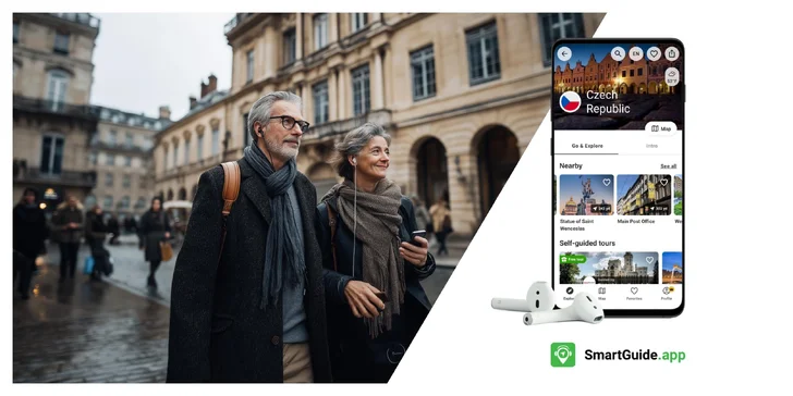 Premium členství v cestovatelské aplikaci SmartGuide: měsíc či rok