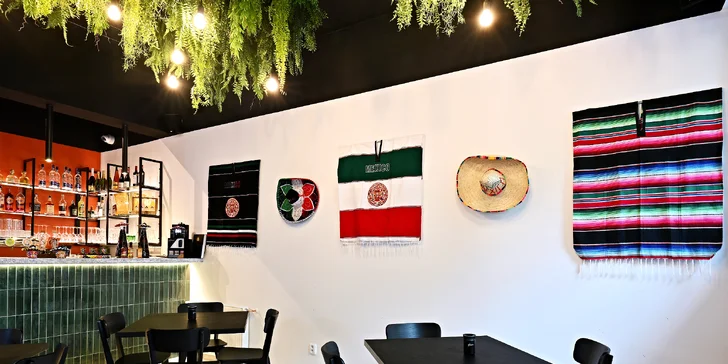 Voucher v hodnotě 1 000–2 000 Kč do mexické restaurace v Čestlicích