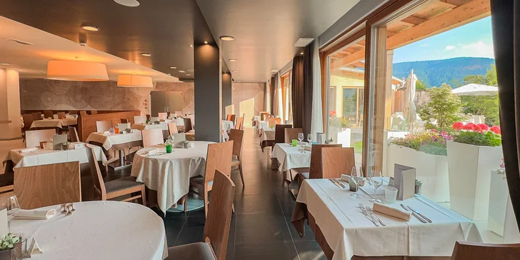 Adults only hotel v italském Trentinu: polopenze a krásné wellness centrum, 4 km od sjezdovek