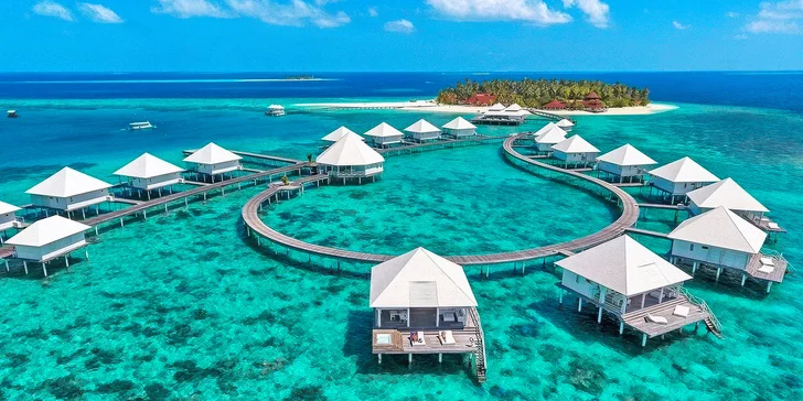 Dovolená na Maledivách: luxusní 5* resort přímo u pláže, vč. all inclusive