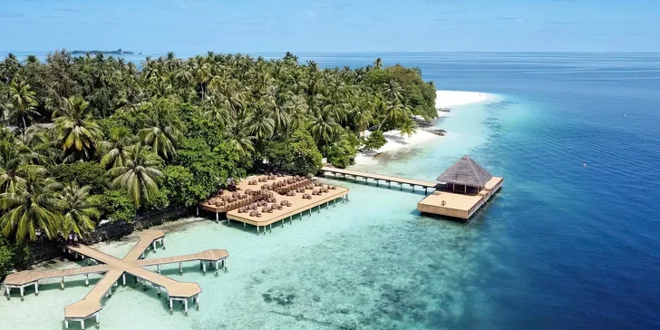 Tropický ráj na Maledivách: 4* hotel Fihalhohi Maldives s all inclusive, přímý let