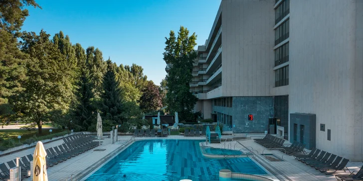 Zájezd do Piešťan: ubytování, polopenze, wellness, procedury i doprava