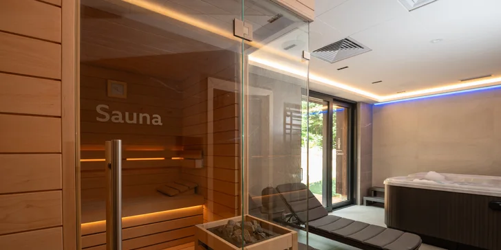 Luxusní dovolená v Jizerských horách: moderní apartmány až pro 7 osob, snídaně, privátní wellness