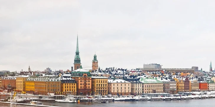 Na trhy i do námořního muzea: adventní zájezd do Stockholmu, 2 noci se snídaní, letenky