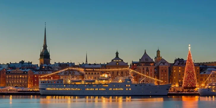 Na trhy i do námořního muzea: adventní zájezd do Stockholmu, 2 noci se snídaní, letenky
