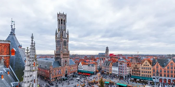 Advent v Bruselu: 2 noci v hotelu se snídaní, letenky a transfery i průvodce