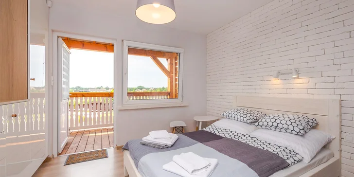 Dovolená u Baltu: wellness s bazénem, saunou a vířivkou, parádní hřiště, nedaleko od pláže