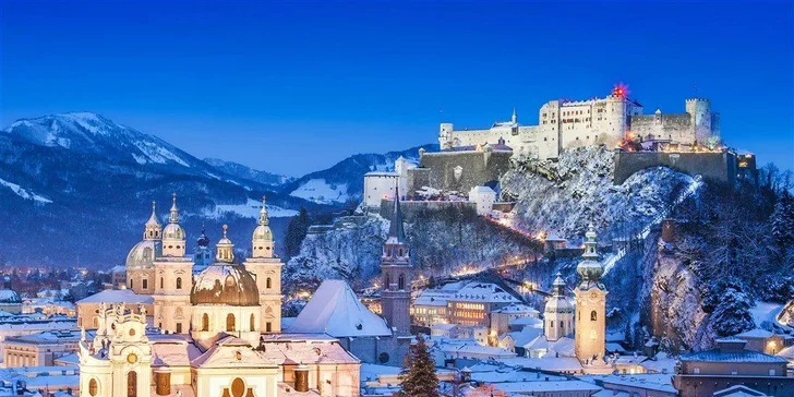 Adventní Rakousko busem: Linec, Salcburk i Wolfgangsee, dvě noci s polopenzí