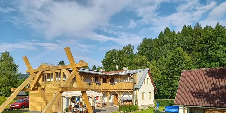 Dovolená v Adršpachu: vybavené apartmány i varianta se snídaní, 6 km od vstupu do skal