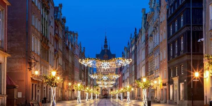 3denní adventní zájezd do polského Gdaňsku: 3* hotel, vč. letenek a snídaně