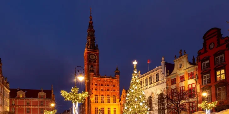 3denní adventní zájezd do polského Gdaňsku: 3* hotel, vč. letenek a snídaně