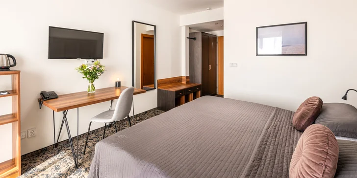 Pobyt v Praze: elegantní hotel v Troji se snídaní a welcome drinkem