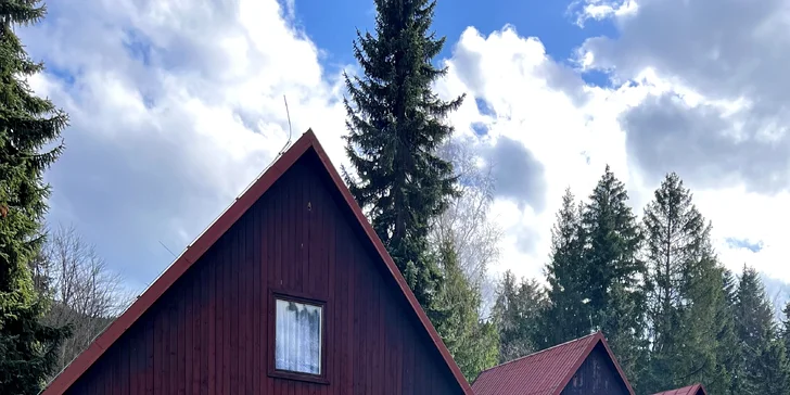 Pohoda v rekreačním areálu v Beskydech: chatka s kuchyňkou až pro 9 osob