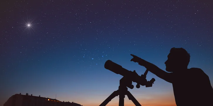 Privátní pozorování noční oblohy s astronomem Petrem Horálkem pro 2–10 osob